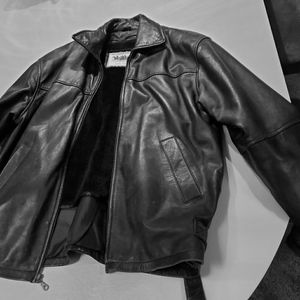 Men's leather jacket